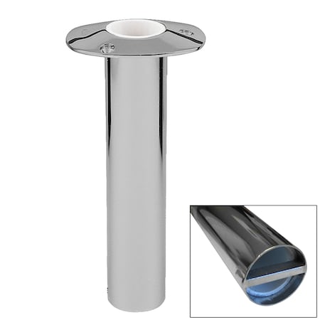 Lees Tackle 0 Degree Ss Flush Mount Bar Pin Rod Holder Medium RH527VS/XS